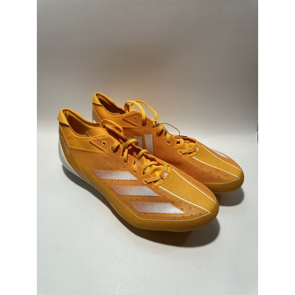 ADIZERO ELECTRIC FOOTBALL CLEATS US MENS 14, IH7447, NEW, YELLOW